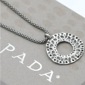 Silpada Vintage Sterling Silver Pendant Necklace